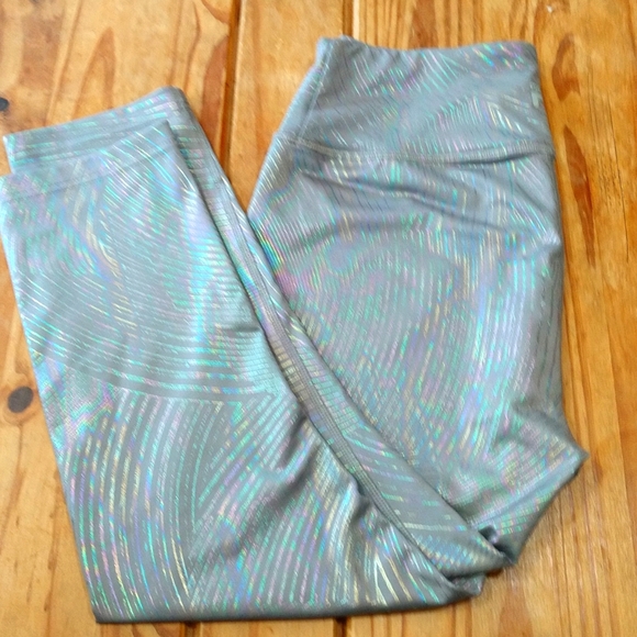 Fila Pants - Fila S Capri leggings metallic